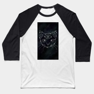 Cat Constellation Baseball T-Shirt